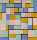 Theo van Doesburg composition in dissonances 1919 Art A4 Photo Print