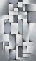 Theo van Doesburg composition in gray rag time 1919 Art A4 Photo Print