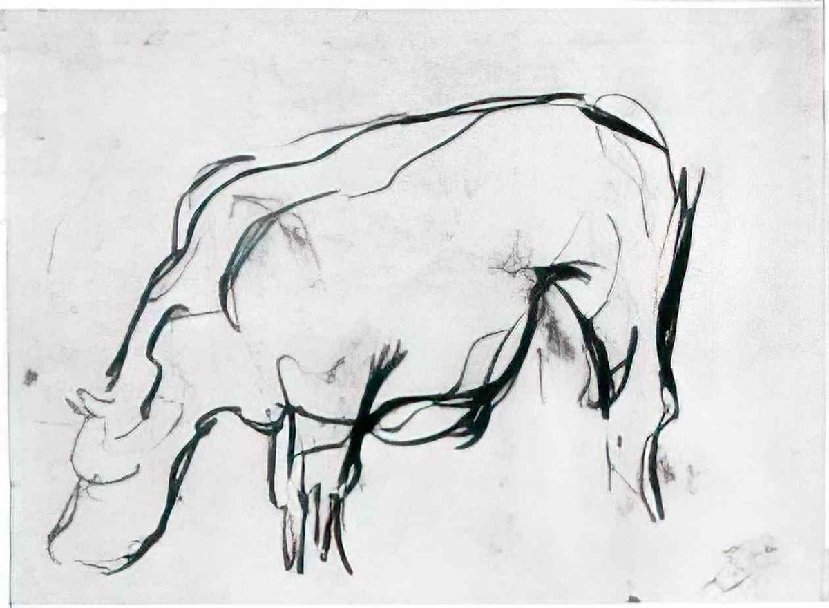 Theo van Doesburg composition the cow 2 Art A4 Photo Print