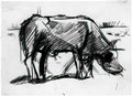 Theo van Doesburg composition the cow Art A4 Photo Print