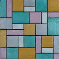 Theo van Doesburg composition xvii 1919 Art A4 Photo Print
