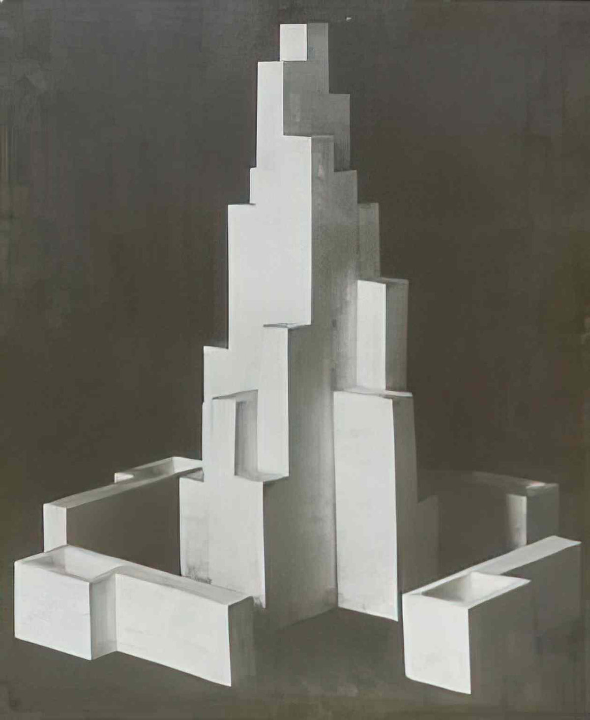 Theo van Doesburg design for monument leeuwarden Art A4 Photo Print