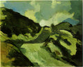 Theo van Doesburg dune landscape Art A4 Photo Print