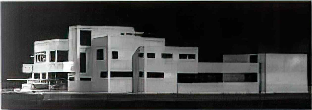 Theo van Doesburg model of mansion 1923 Art A4 Photo Print
