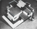 Theo van Doesburg model private house 1923 Art A4 Photo Print