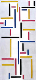 Theo van Doesburg russian dance 1918 Art A4 Photo Print