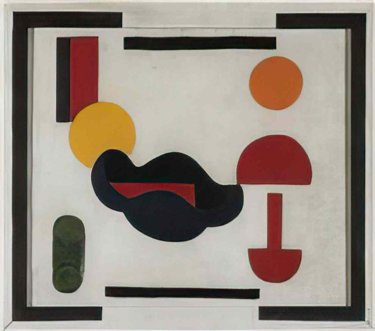 Theo van Doesburg still life composition v 1916 Art A4 Photo Print