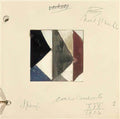 Theo van Doesburg studie voor contra compositie xix Art A4 Photo Print
