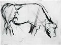 Theo van Doesburg study for composition viii the cow Art A4 Photo Print