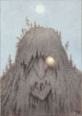 Theodor Severin Kittelsen forest troll skogtroll 1906 200 A4 Photo Print