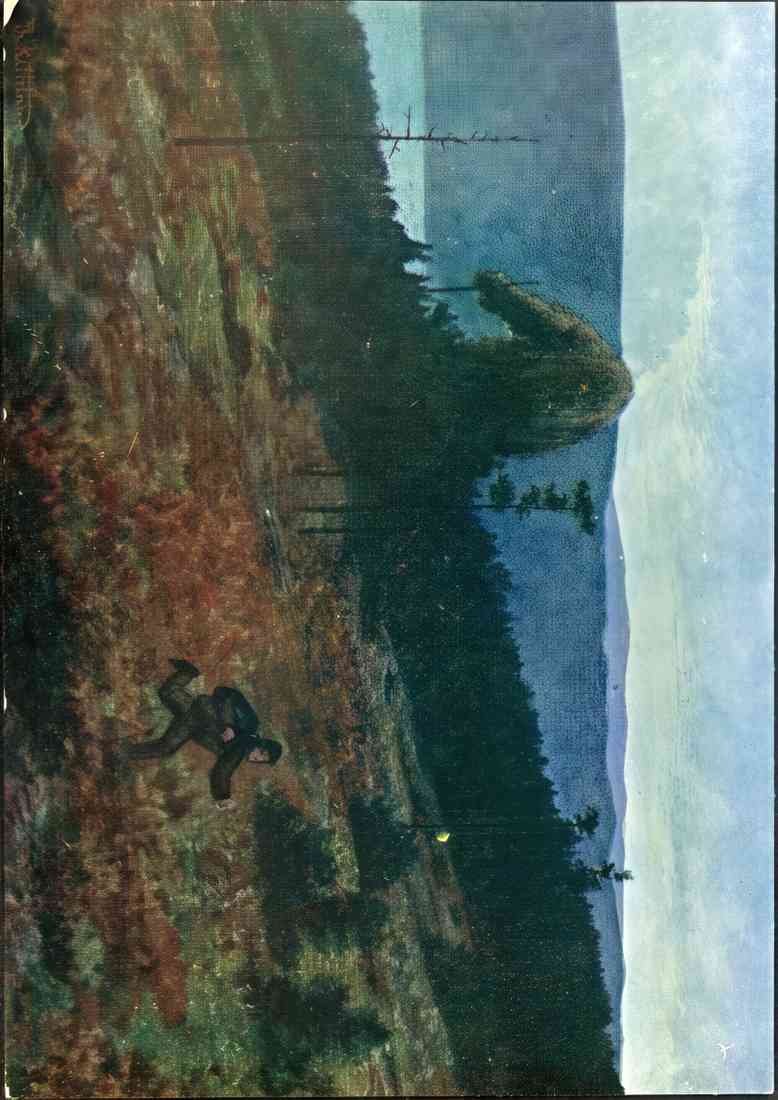 Theodor Severin Kittelsen troll paa myren A4 Photo Print