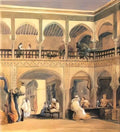 Theodore Chasseriau bazaar in orleans Art A4 Photo Print