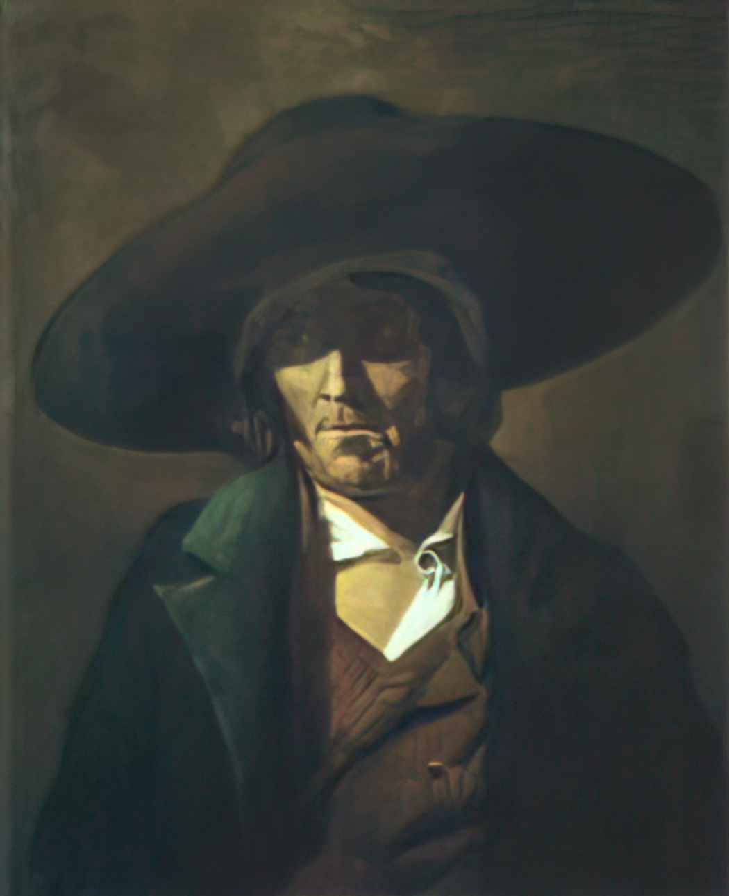 Theodore Gericault a man 1819 Art A4 Photo Print