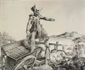 Theodore Gericault artillery caisson Art A4 Photo Print