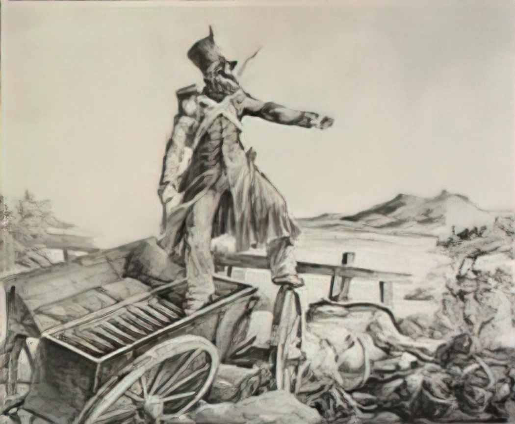 Theodore Gericault artillery caisson Art A4 Photo Print