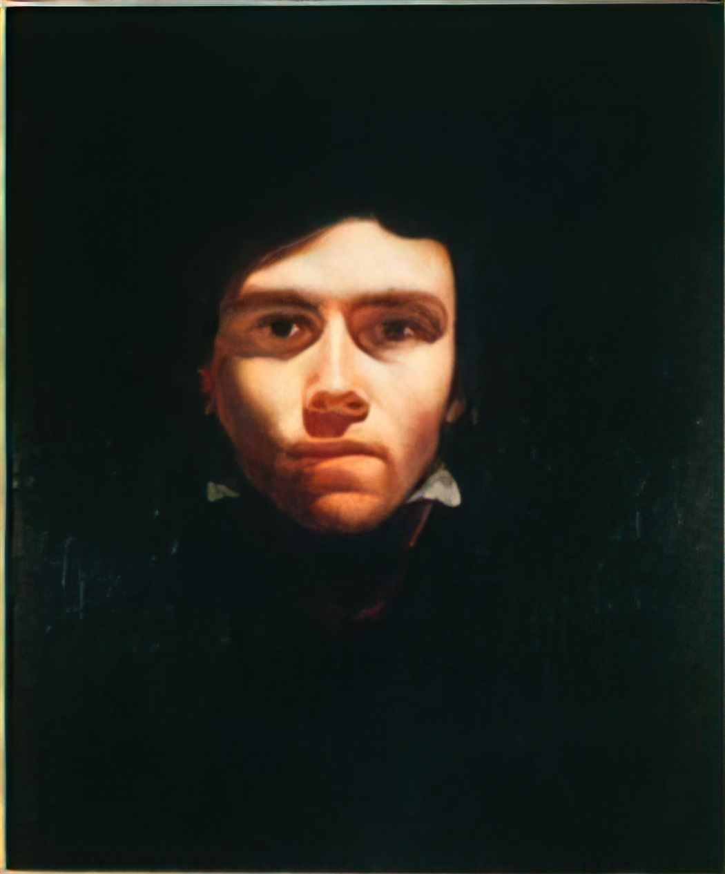 Theodore Gericault portrait of eugene delacroix 1819 Art A4 Photo Print