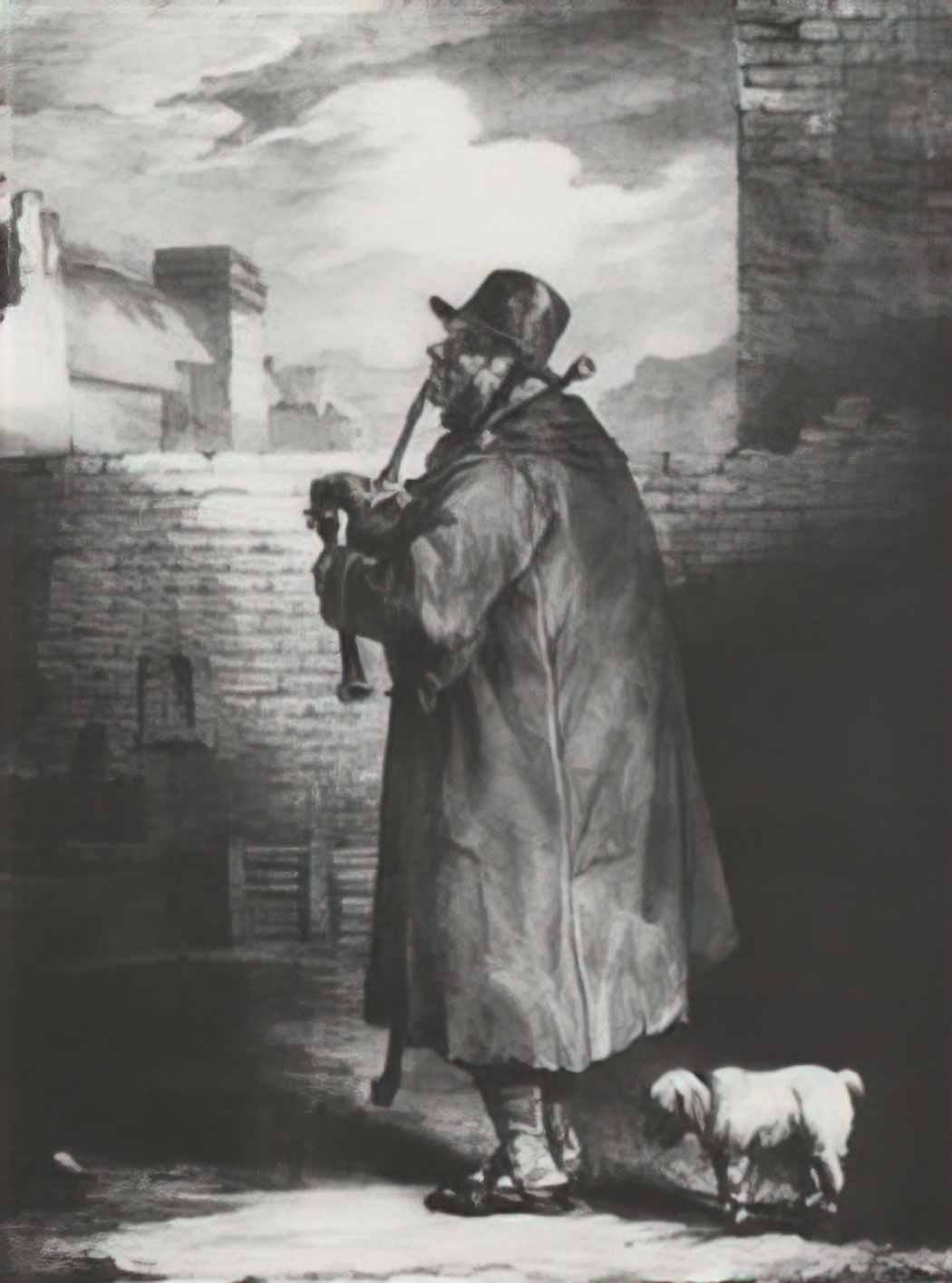 Theodore Gericault the bagpipe player Art A4 Photo Print