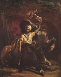 Theodore Gericault the blacksmith s signboard Art A4 Photo Print