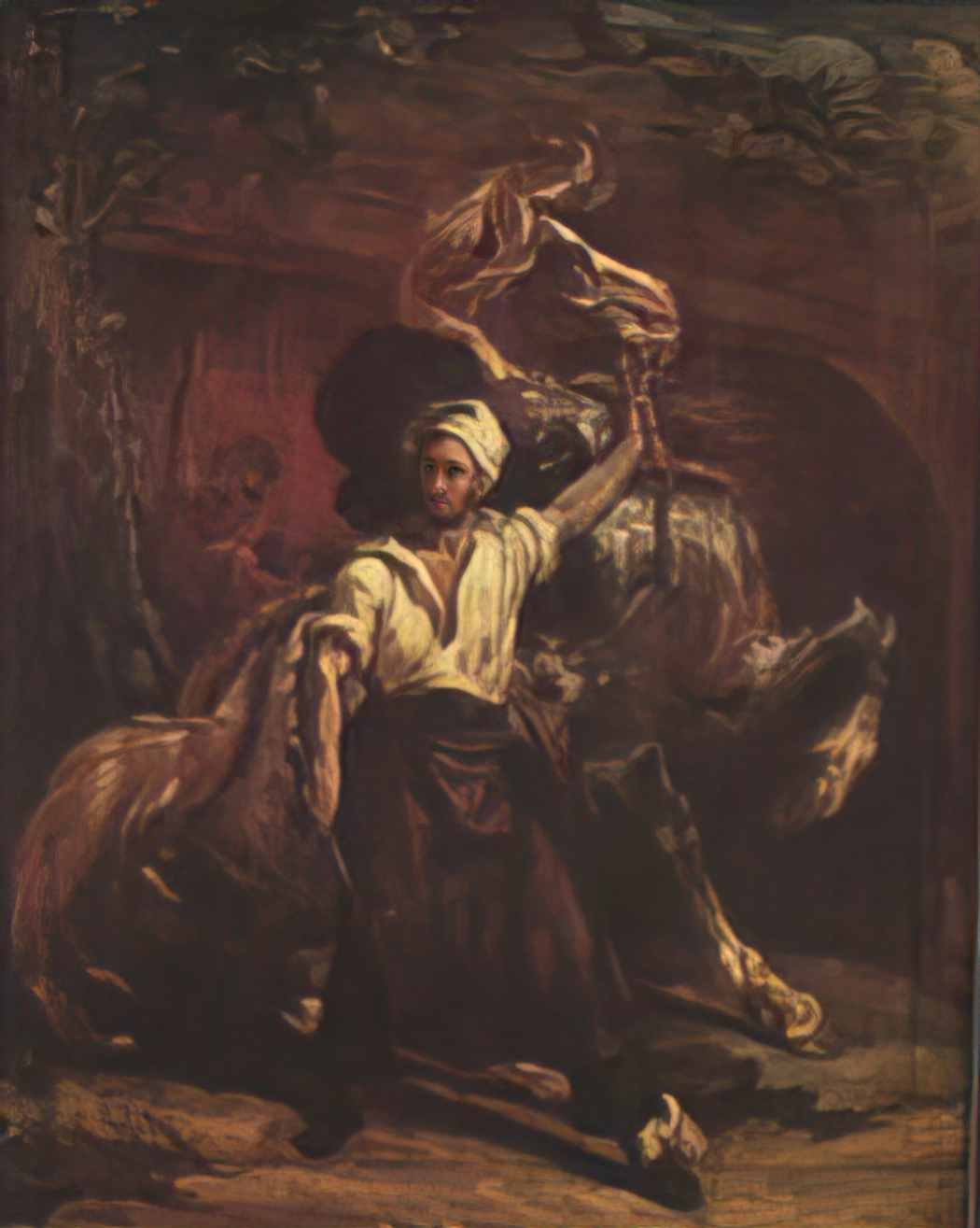Theodore Gericault the blacksmith s signboard Art A4 Photo Print