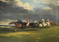 Theodore Gericault the epsom derby 1821 Art A4 Photo Print
