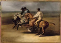 Theodore Gericault the horse race 1824 Art A4 Photo Print