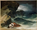 Theodore Gericault the storm or the shipwreck Art A4 Photo Print