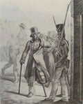 Theodore Gericault the swiss guard at the louvre Art A4 Photo Print