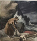 Theodore Gericault the tempest Art A4 Photo Print