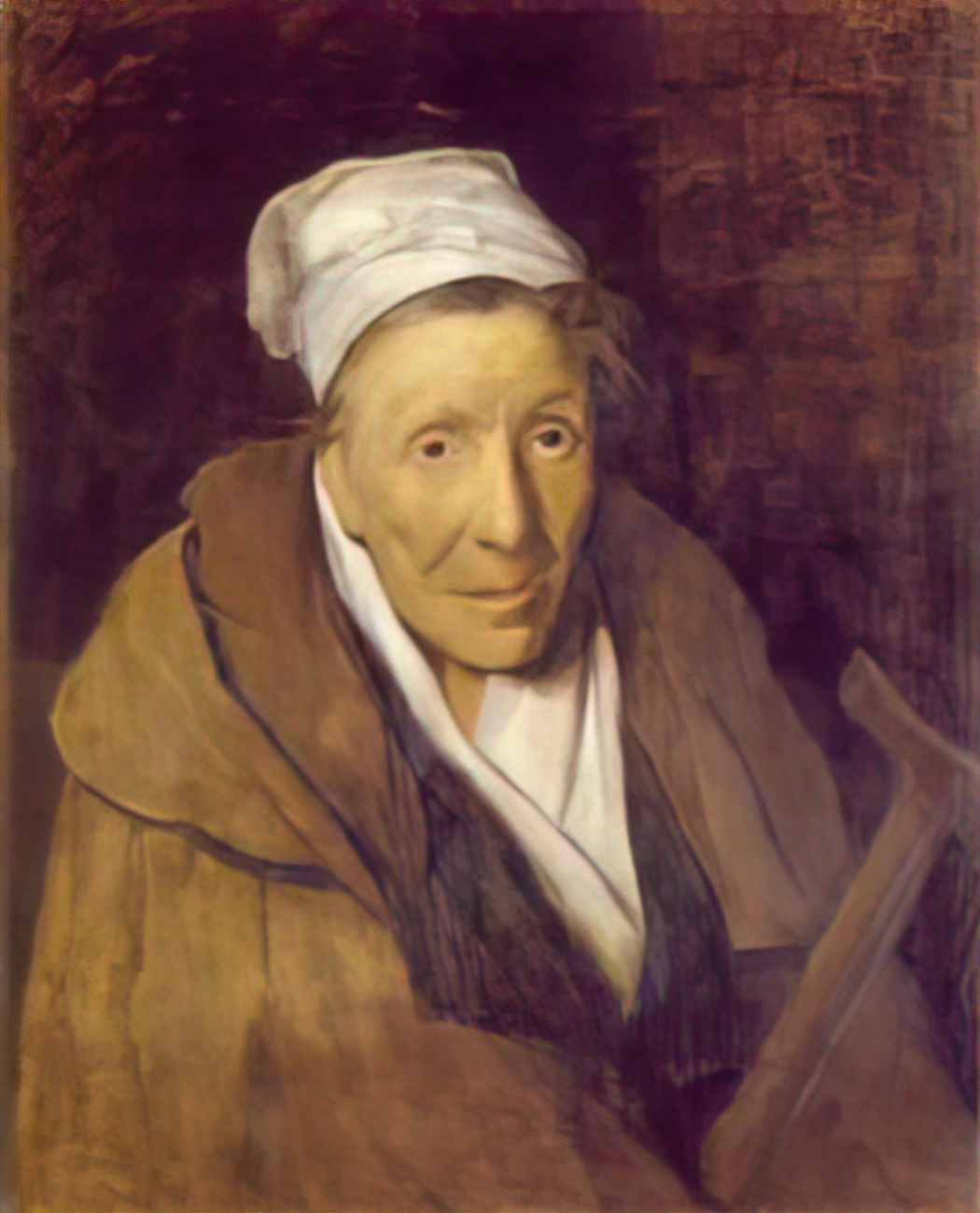 Theodore Gericault the woman with gambling mania 1822 Art A4 Photo Print