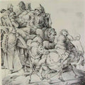 Theodore Gericault wagons filled with wounded soldiers Art A4 Photo Print