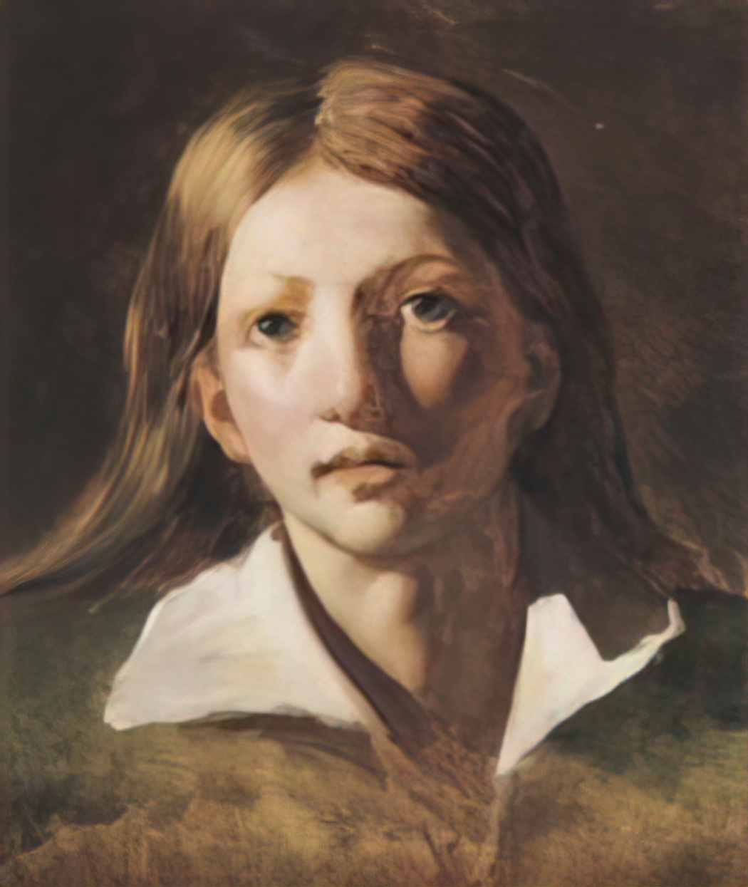 Theodore Gericault young blond man 1819 Art A4 Photo Print