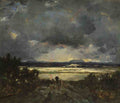 Theodore Rousseau Sunset in the Auvergne A4 Photo Print