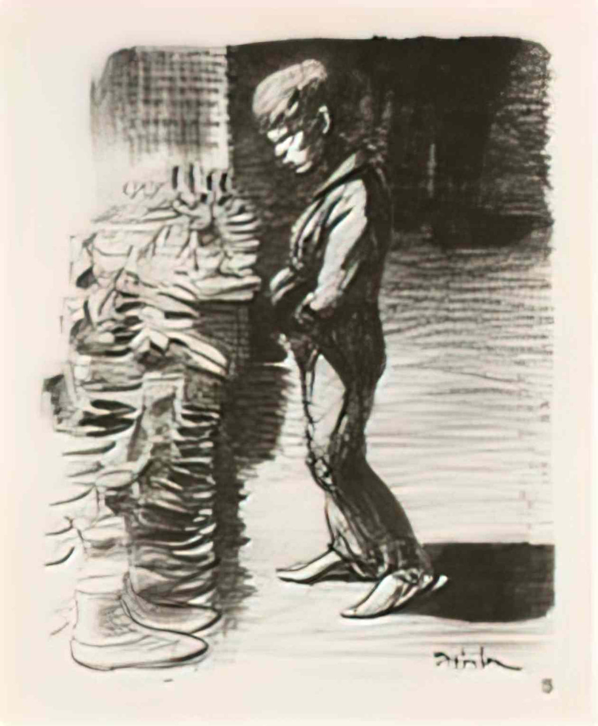 Theophile Steinlen a propos des bottes 1897 Art A4 Photo Print