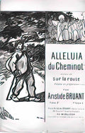 Theophile Steinlen alleluia de cheminot 1889 Art A4 Photo Print