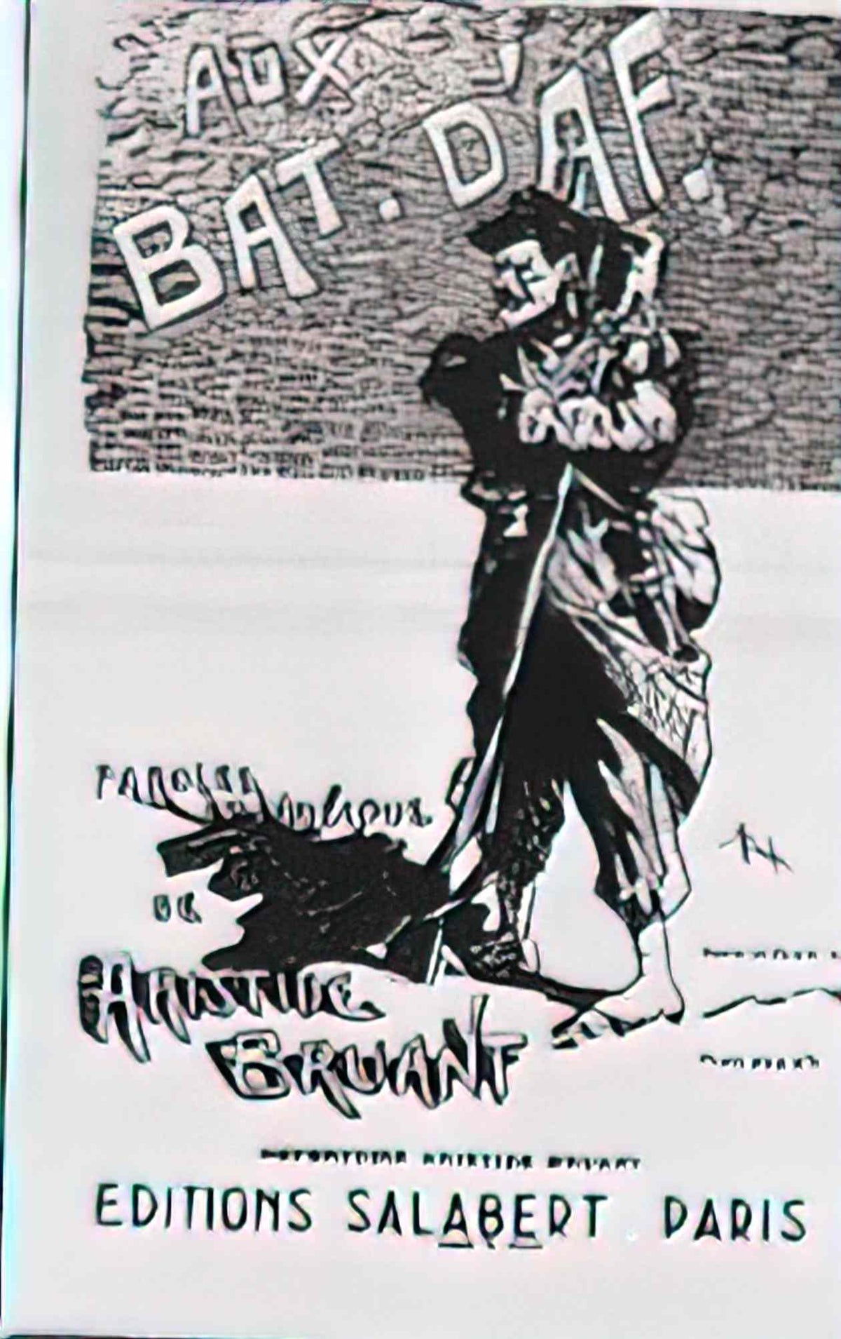 Theophile Steinlen aux bat d af Art A4 Photo Print