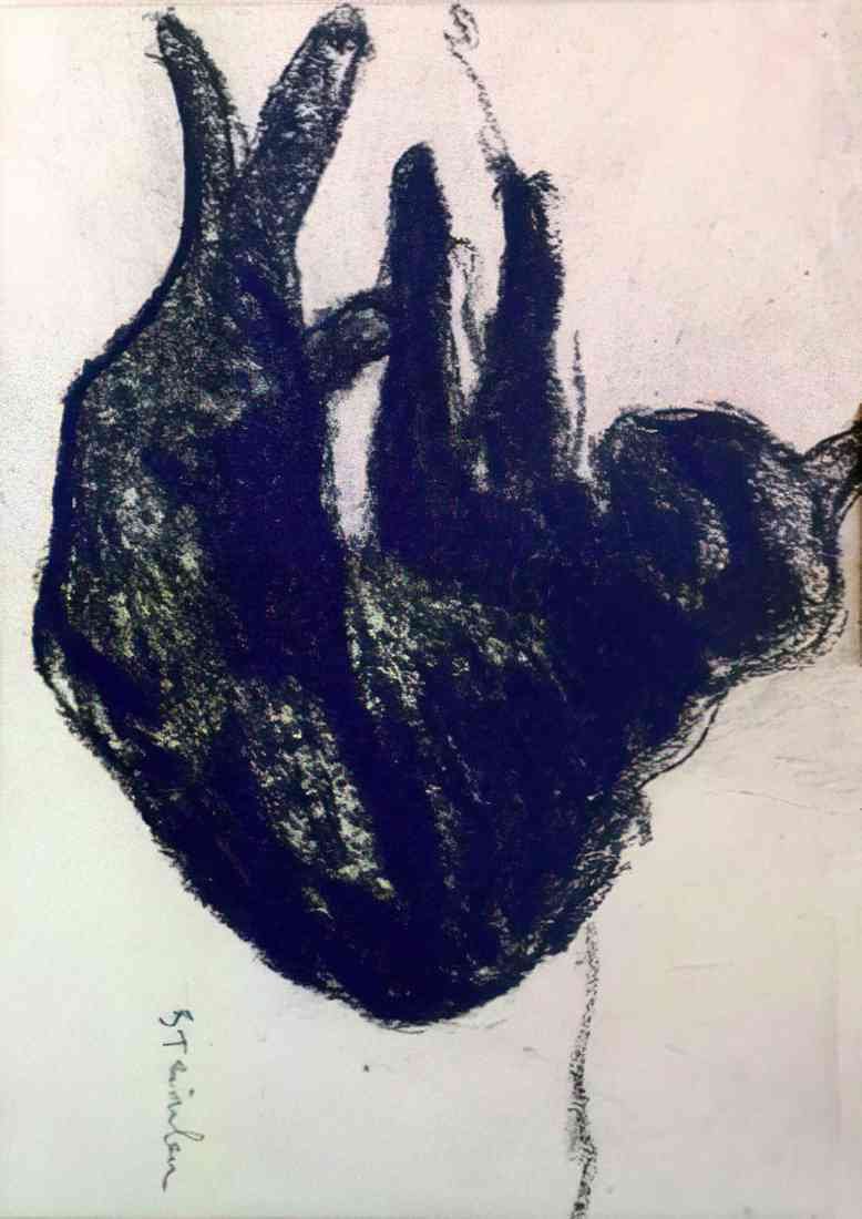 Theophile Steinlen black cat 1 A4 Photo Print
