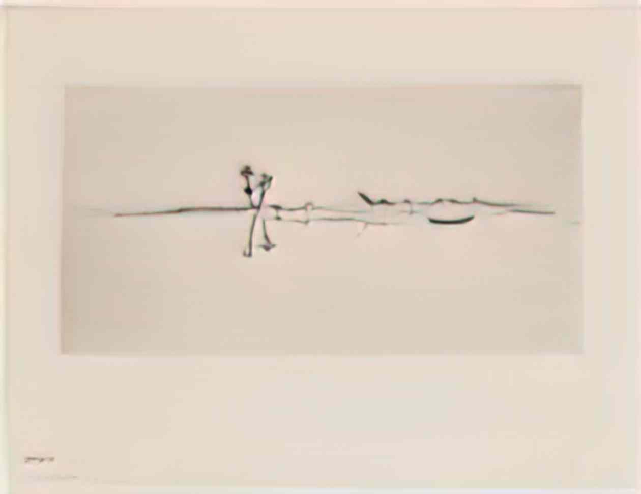 Theophile Steinlen bords de l oise preliminary state Art A4 Photo Print
