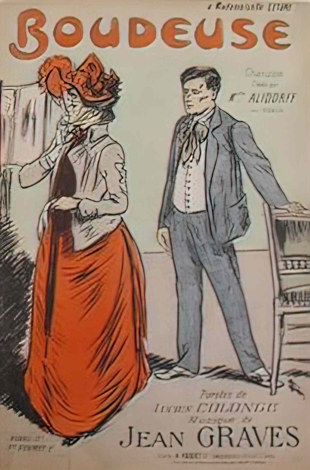 Theophile Steinlen boudeuse Art A4 Photo Print