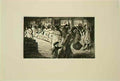 Theophile Steinlen bout de rue le soir 1902 Art A4 Photo Print