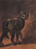 Theophile Steinlen cat 1906 Art A4 Photo Print