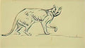 Theophile Steinlen cat walking Art A4 Photo Print