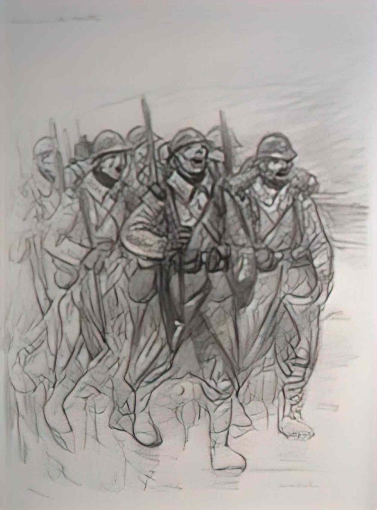 Theophile Steinlen chanson de route 1916 Art A4 Photo Print