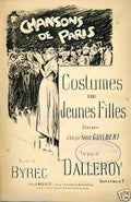 Theophile Steinlen chansons de paris 1 Art A4 Photo Print