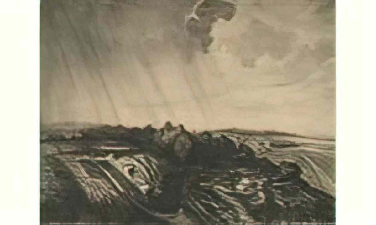 Theophile Steinlen chemin creux courdimanche Art A4 Photo Print