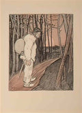 Theophile Steinlen chemineau Art A4 Photo Print