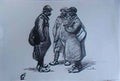 Theophile Steinlen conciliabule 1916 Art A4 Photo Print