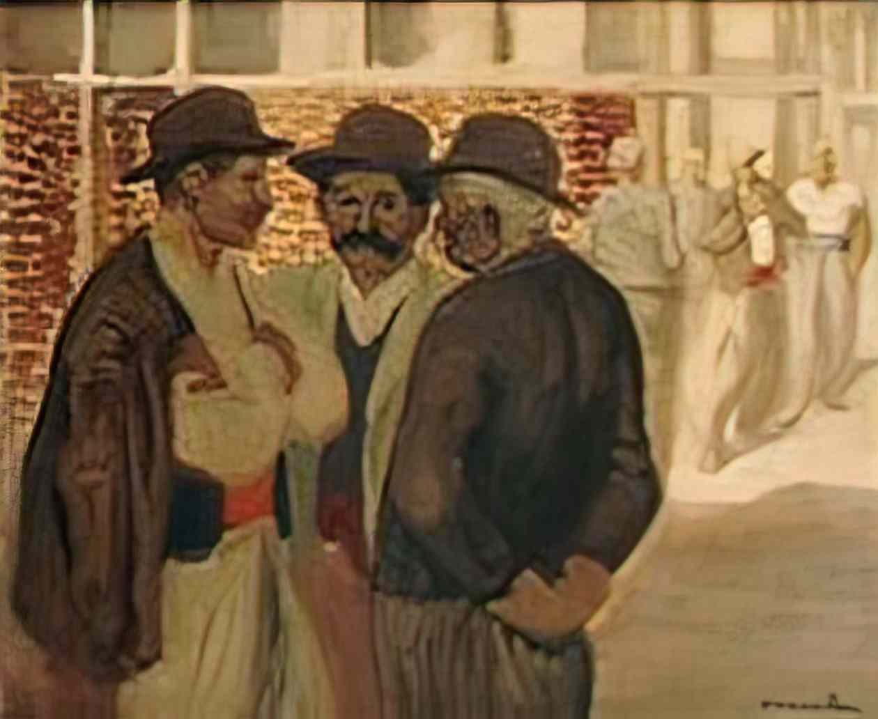 Theophile Steinlen construction workers ouvriers du ba timent Art A4 Photo Print