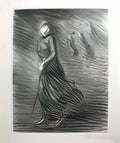 Theophile Steinlen copy of steinlen dans la rue Art A4 Photo Print