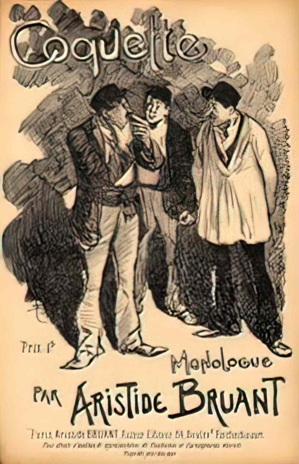 Theophile Steinlen coquette 1885 Art A4 Photo Print