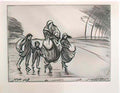 Theophile Steinlen coup de vent Art A4 Photo Print